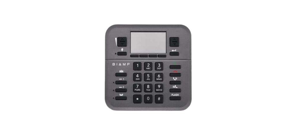 Clavier de numérotation téléphonique Biamp Tesira HD-1 – 910-00437