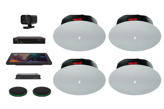 Biamp Devio UCX 3000 XL Room Quick-Install Bundle MRB-UCX3000T-VIDI280-2DTMX-4CIC6 video conferencing system