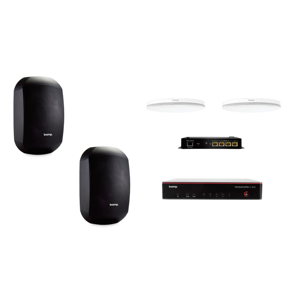 Pack Salle de Réunion Biamp MRB-L-X400-C-MASK6C