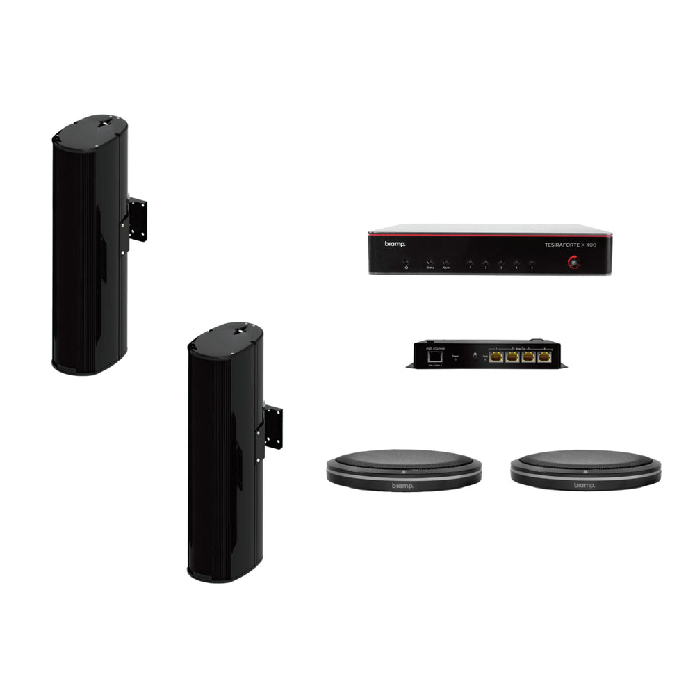 Pack Salle de Réunion Biamp MRB-L-X400-T – 930-10008-00014