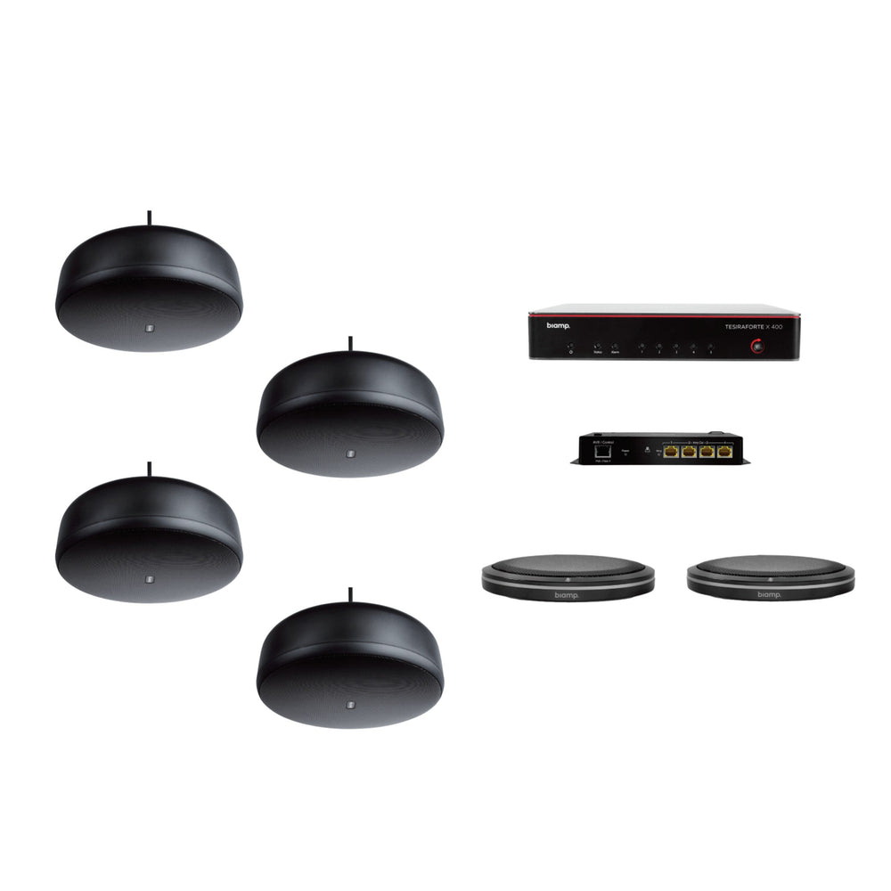 حزمة غرفة الاجتماعات بايامب (Biamp) MRB-L-X400-T-P6SM – 930-10008-00016