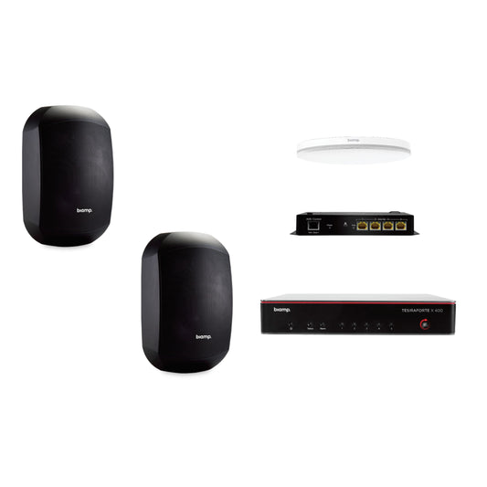 Biamp MRB-M-X400-C-MASK6C video conferencing system bundle