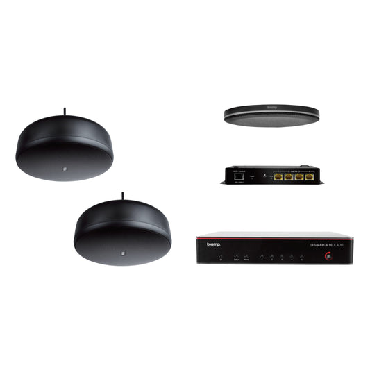 Biamp MRB-M-X400-C-P6SM Meeting Room Bundle video conferencing system