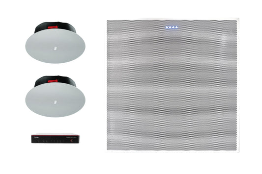 Biamp MRB-M-X800-BMA360DI-CIC6 video conferencing bundle with ceiling microphone and speakers