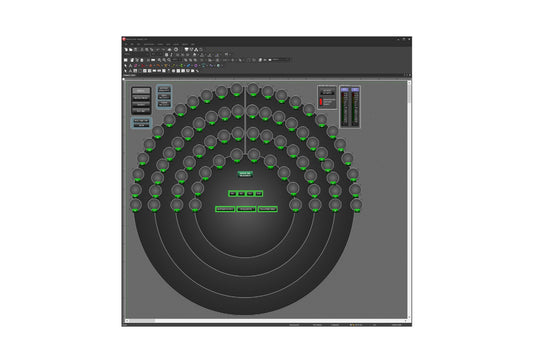 Biamp Tesira Canvas Software 900.0109 interface