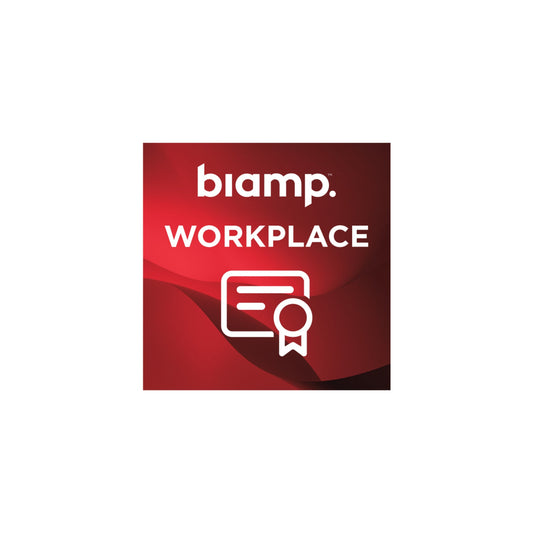 Biamp Workplace 5-Year Monitoring and Management Plus Red Tier software box