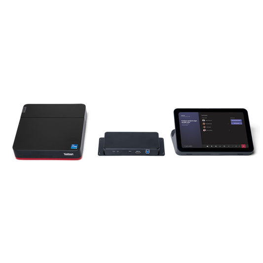 Biamp UCC-Lenovo TSC-IP-MTR video conferencing system with 10.1-inch controller