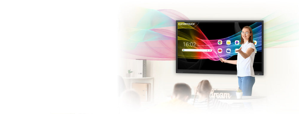 كليفرتاتش (Clevertouch) Core شاشة تفاعلية مقاس 75 بوصة