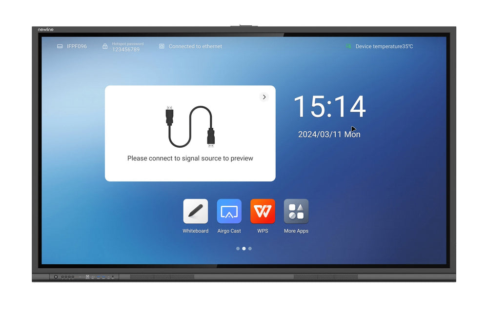 شاشة تفاعلية نيولاين (Newline) S Pro Series مقاس 75 بوصة – TT-7523S
