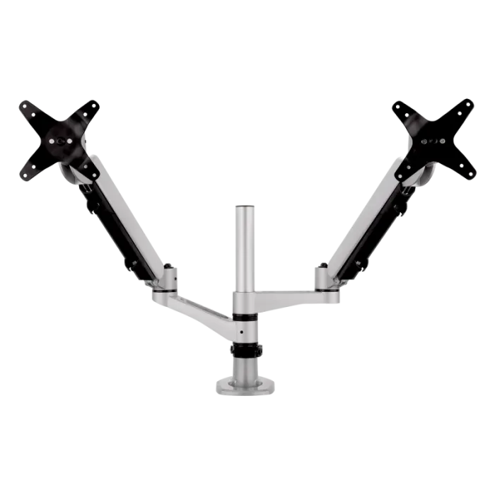 ViewSonic Spring-Loaded Dual Monitor Mounting Arm for Two Monitors up to 27 Inches Each