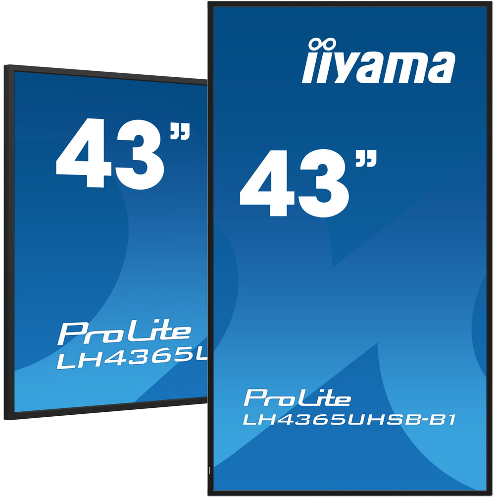 iiyama ProLite LH4365UHSB 43-inch Digital Signage Display