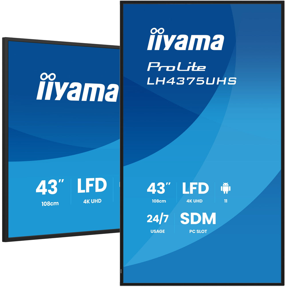 iiyama ProLite LH4375UHS-B2AG 43-inch Digital Signage Display