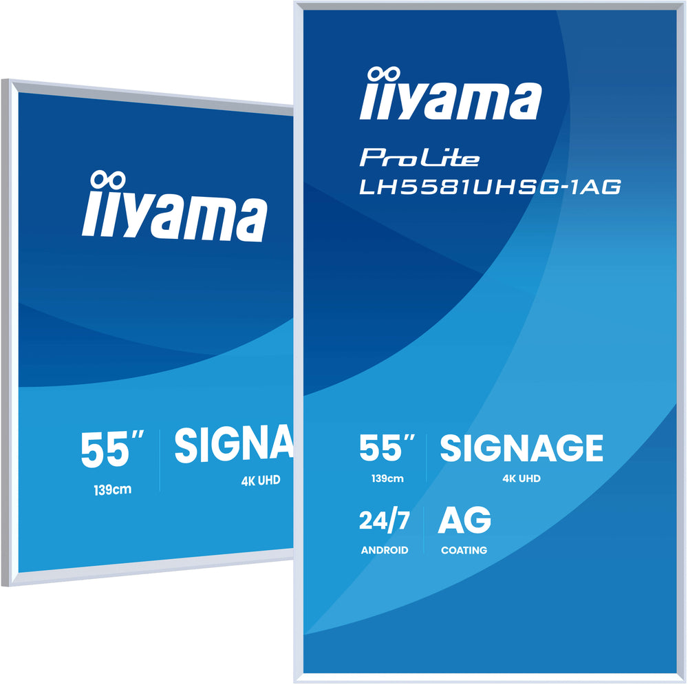 Écran de signalisation numérique iiyama ProLite LH5581UHSG-1AG de 55 pouces