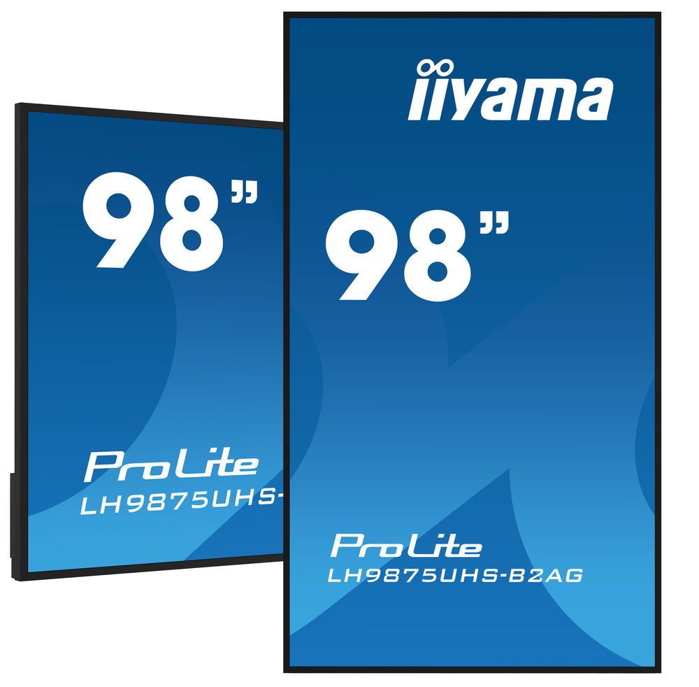 شاشة عرض رقمية من إياما (iiyama) LH9875UHS-B2AG بحجم 98 بوصة