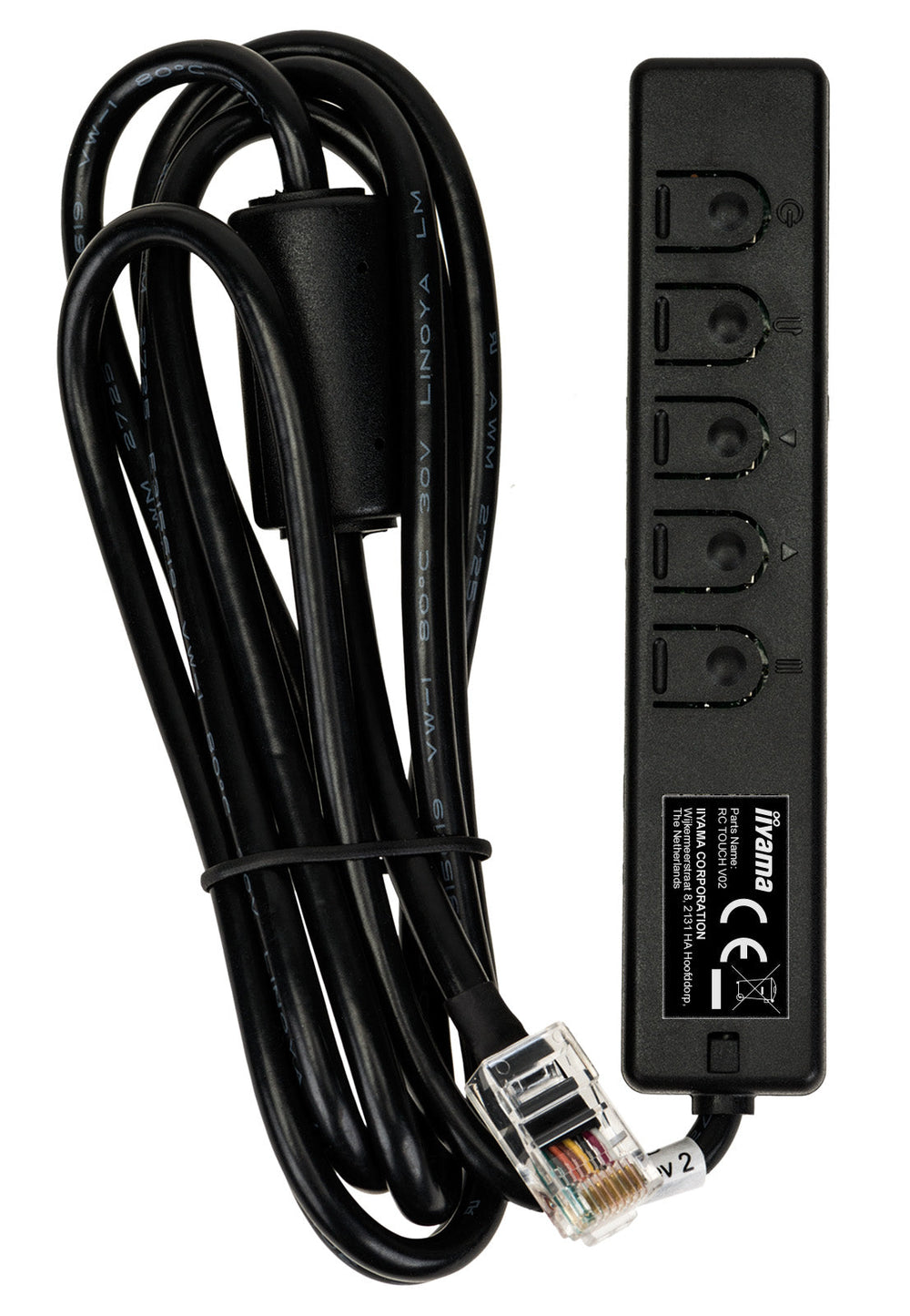 Pad de contrôle externe iiyama RC TOUCHV03 pour moniteurs tactiques à cadre ouvert série 39