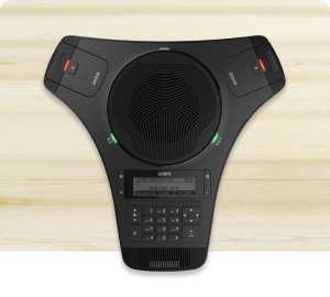 Snom C520 conference speakerphone with microphones