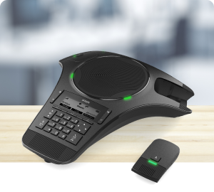 Snom C620 DECT conference speakerphone with wireless microphones
