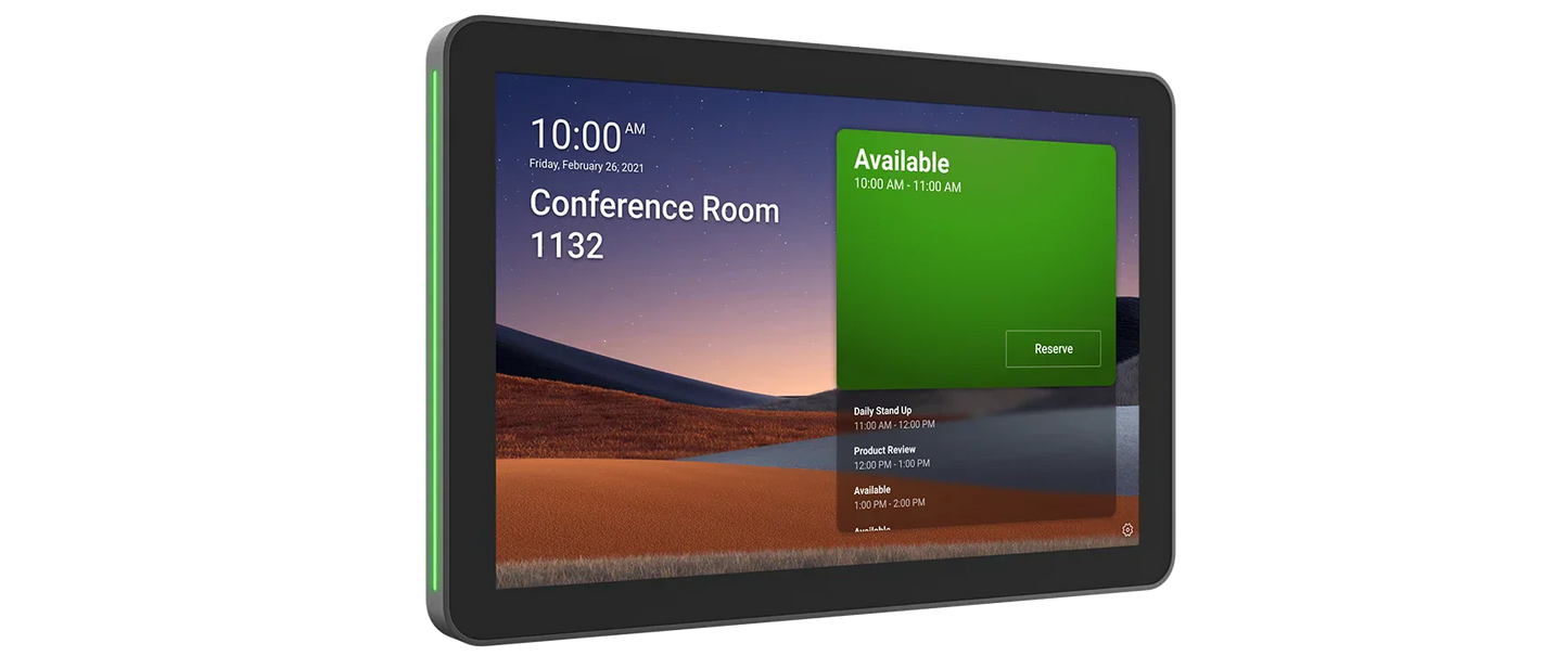 Logitech Tap Scheduler Meeting Room Scheduling accessory