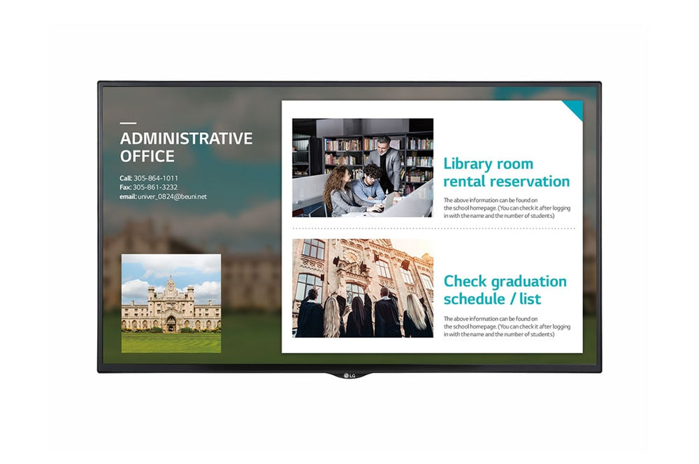 LG 32SE3KE 32-inch Digital Signage Display