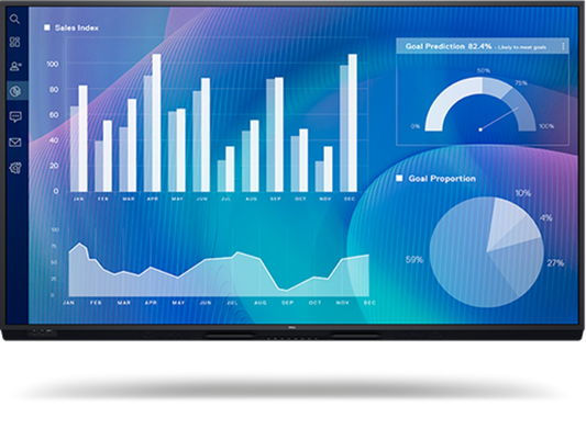 Dell D7523QT 75-inch Interactive Touch Monitor