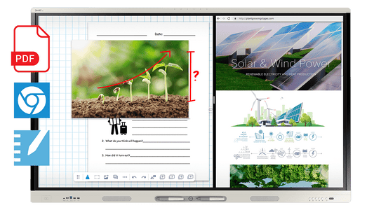 SMART Board® MX055-V5 interactive flat panel