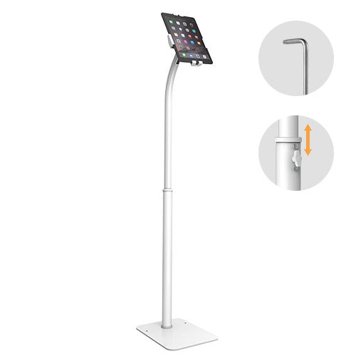 VSYS VPAD33-01 Anti-Theft Tablet Floor Stand for 7.9"–11" Tablets