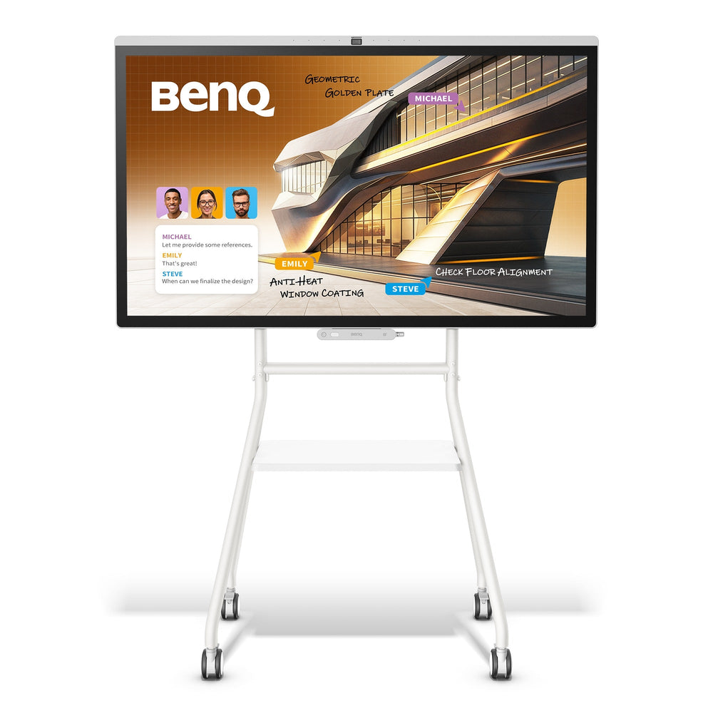 Support roulant pivotant BenQ MT01R pour écran de 55 pouces