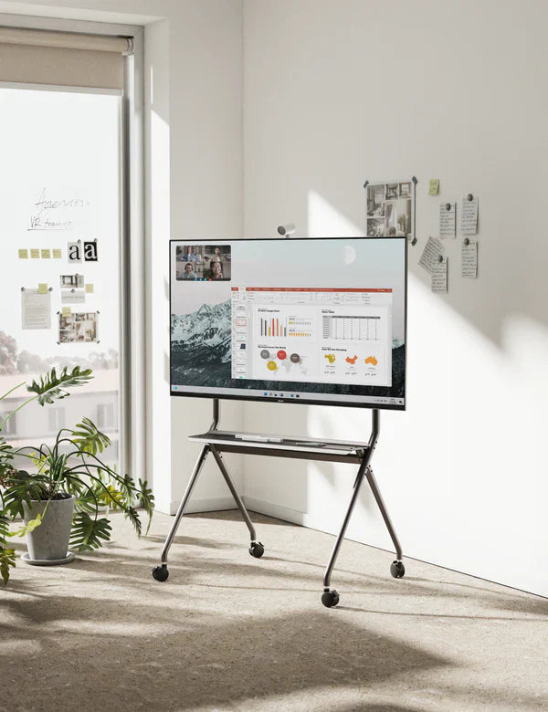 EQ TM 50-86 Stand for Interactive Displays | Fits 50" - 86" | Adjustable Hook Design