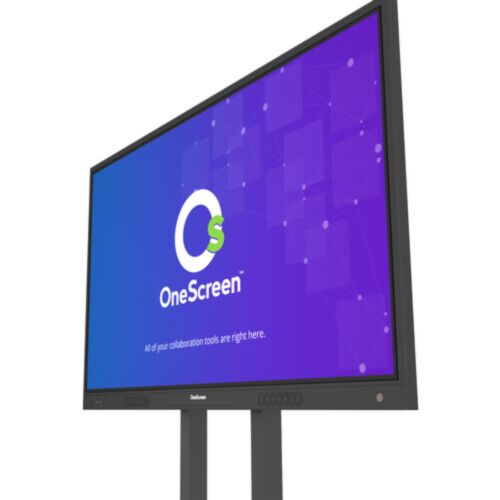 OneScreen T6 86" 4K UHD – Smart Collaboration for Classrooms & Conference Rooms interactive flat panel