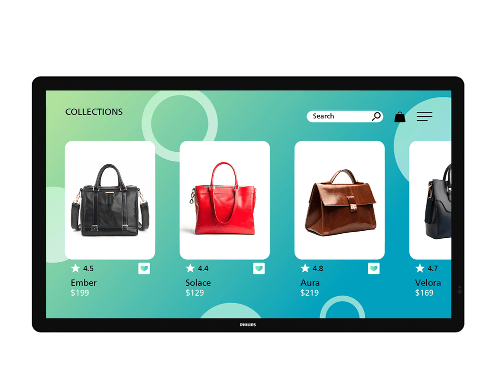شاشة تفاعلية مسطحة 32 بوصة من سلسلة فيليبس (Philips) Interactive 3000 - 32BDL3751T/00