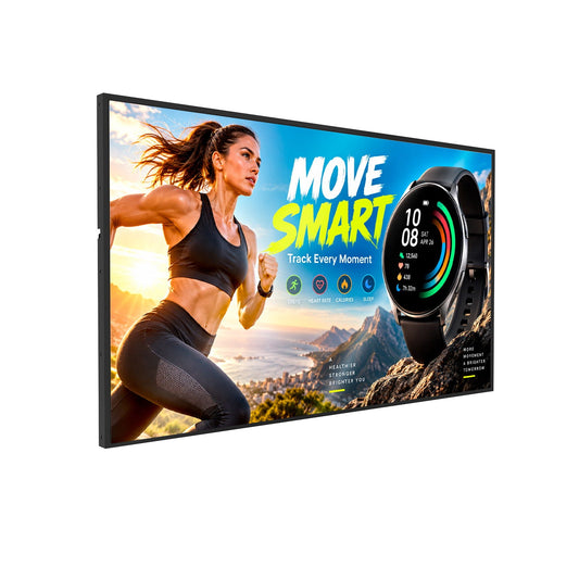 Marvel MWE-C1 ultra-thin wall-mounted advertising display mount