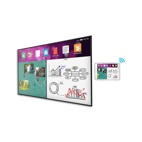 SMART Board 75" Pro Series Non-Touch Ultra HD LED Display – SBD-2075P with High Brightness and Superior Contrast