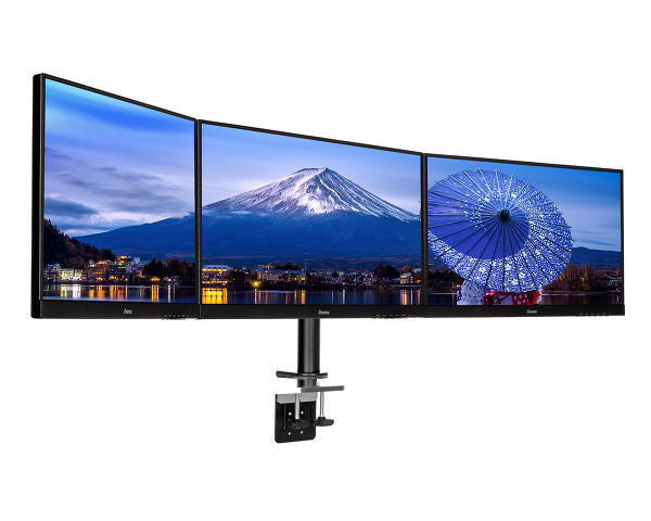 iiyama Simple and Functional Triple Desktop Arm
