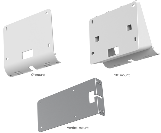 Yealink RoomPanel Plus Mount Kit for wall or glass installation