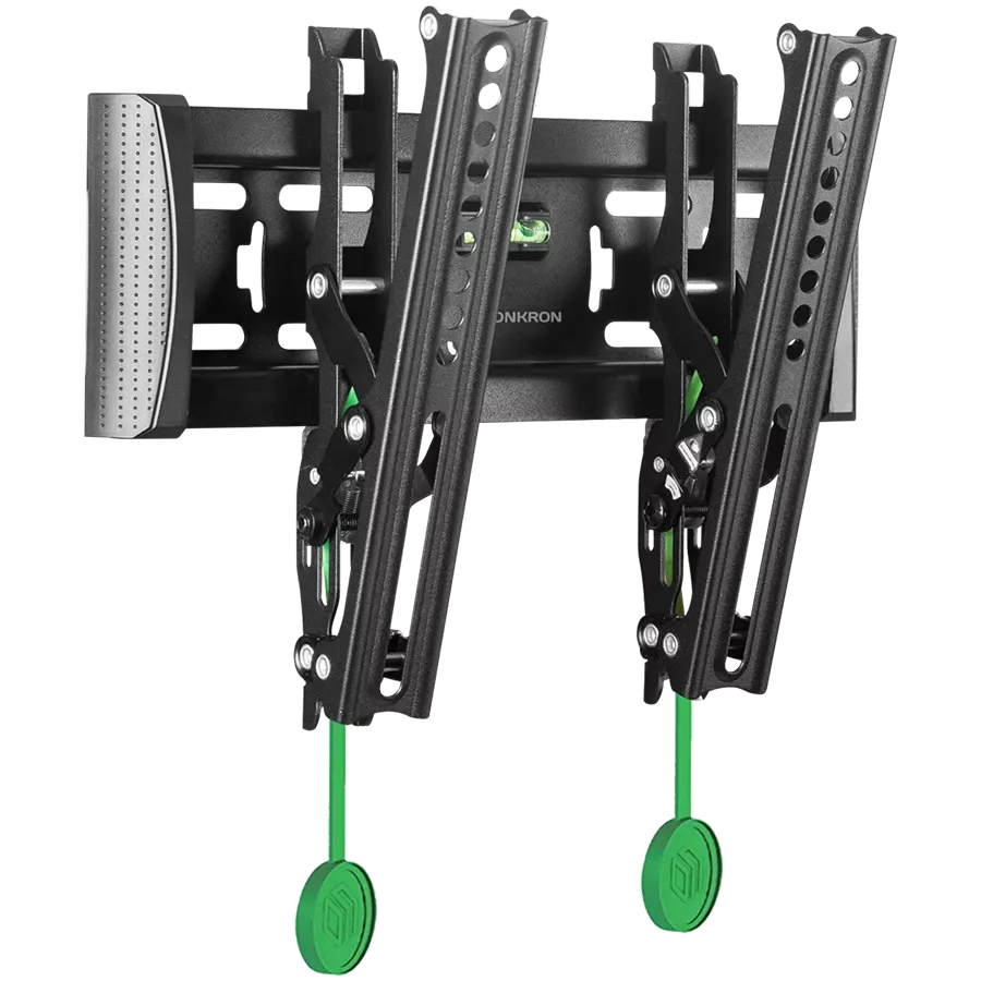 Prestigio ONKRON Tilting TV Wall Mount for 17 to 43-inch Flat Panel TVs Digital Panels 36,4 kg Black