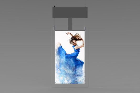 Trend TD-55DHDTF 55-inch dual-sided hanging display