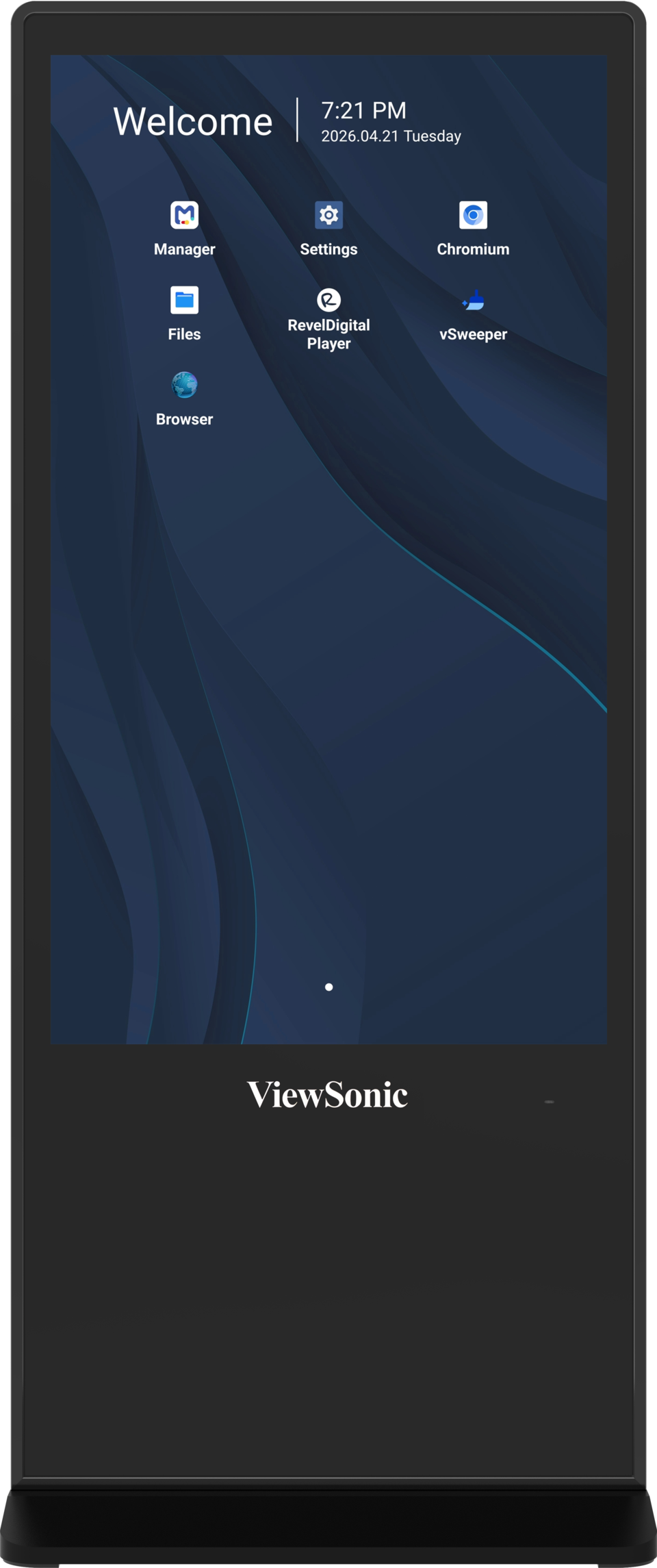Kiosque ePoster Interactif ViewSonic EP5543T de 55 pouces