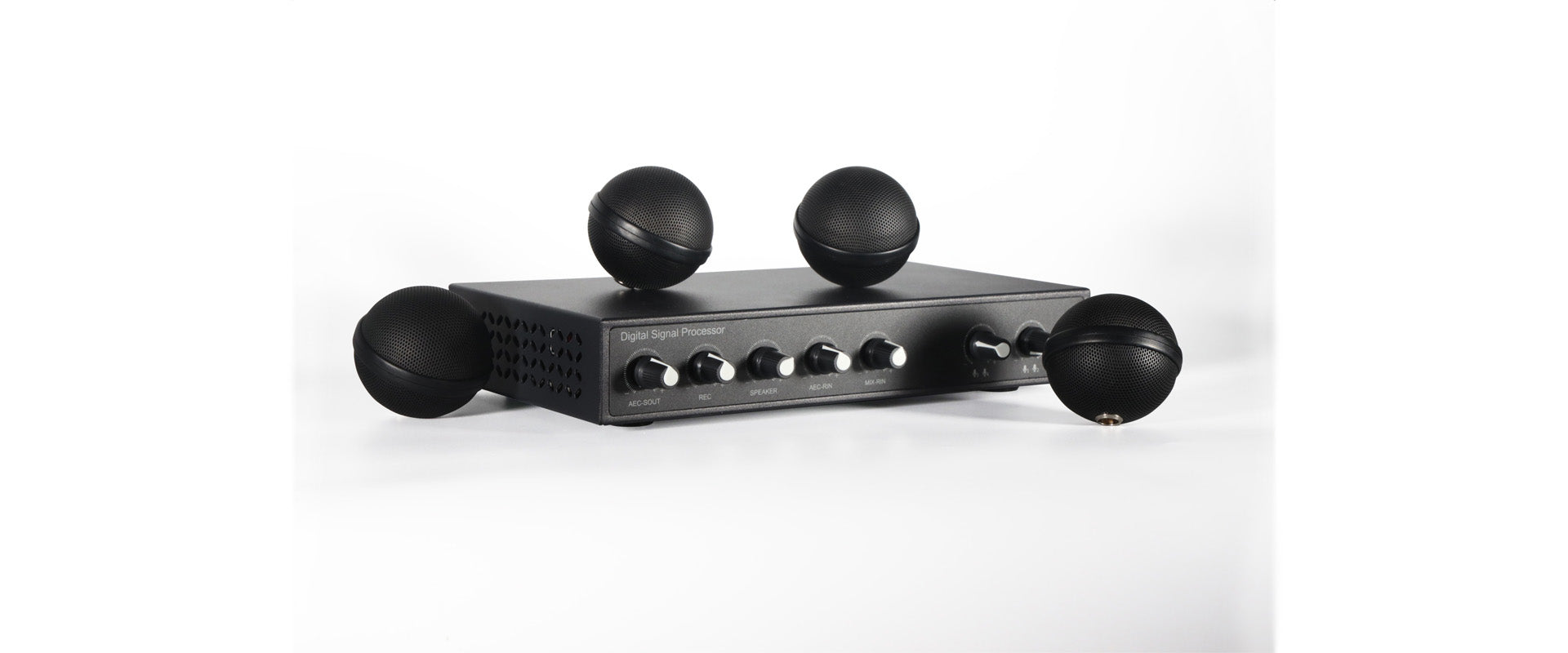Angekis Ceiling Mic QS Signal Processor video conferencing device