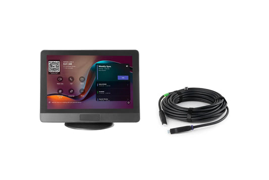 Barco ClickShare Control Panel 10.1-inch touch interface