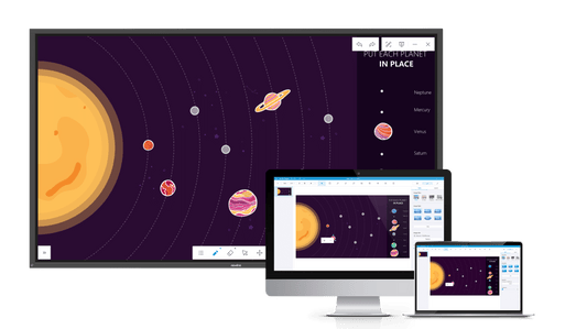 Newline Engage interactive software interface