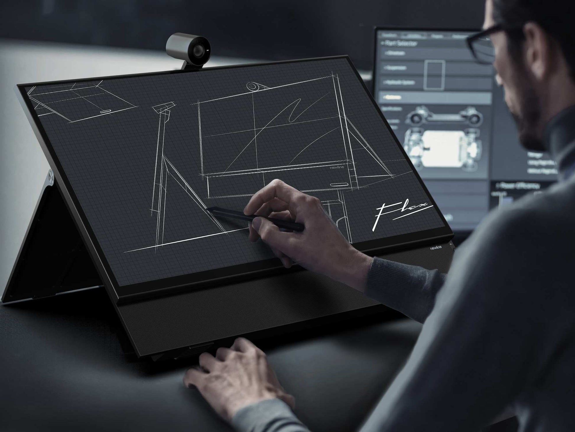 Newline 27" Flex AIO interactive flat panel
