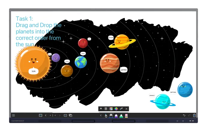 Clevertouch 86" IMPACT Max 2 Interactive Display