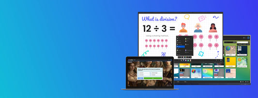 Clevertouch LYNX Whiteboard software interface