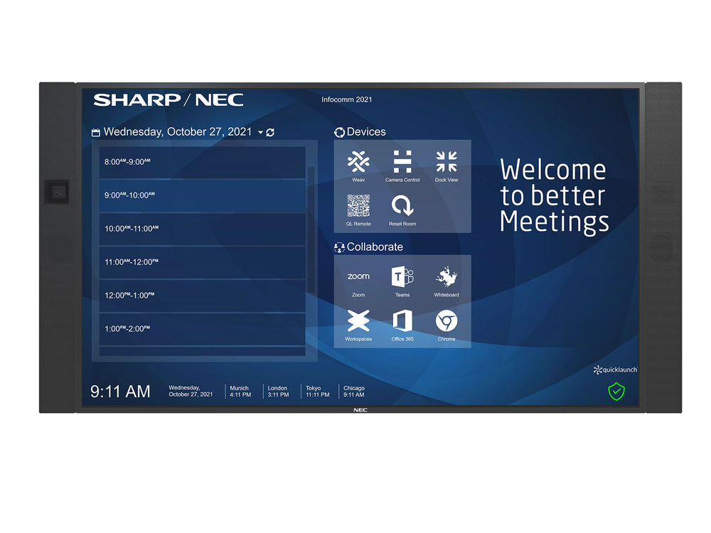 شاشة تفاعلية إن إي سي (NEC) InfinityBoard 2.2 QL مقاس 86 بوصة