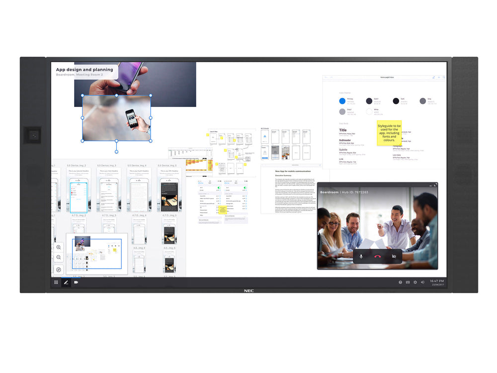 NEC InfinityBoard 2.0 86 pouces Écran Plat Interactif