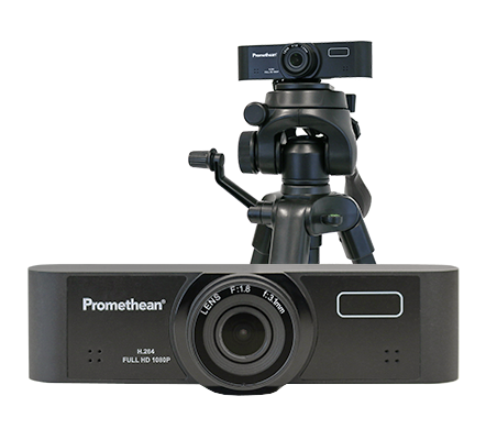 Promethean Distance Learning Bundle webcam and tripod
