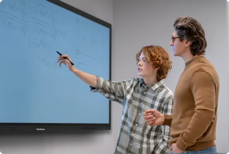 OneScreen Touchscreen T7 Education 75" Interactive Flat Panel – T7 Education 75