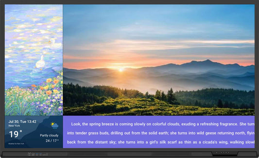 Newline Signage Pro digital signage software interface