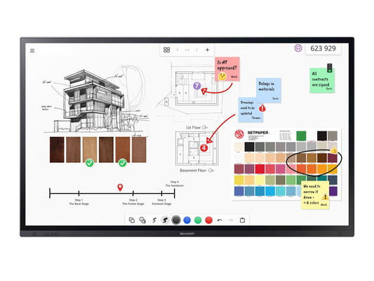 Sharp PN-LA862 86-inch Interactive Flat Panel