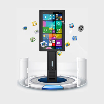 Trend TD-215SKF5 21.5-inch Hand Sanitizer Kiosk with Android Media Player